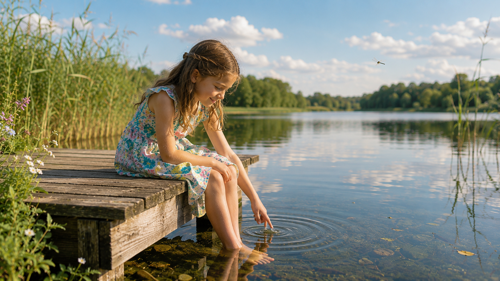 Les enfants sensibles récupèrent au contact de la nature.